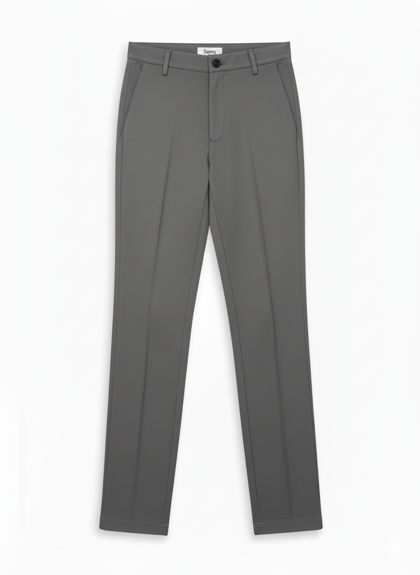Bari | Men's Slim Fit Cotton Trousers