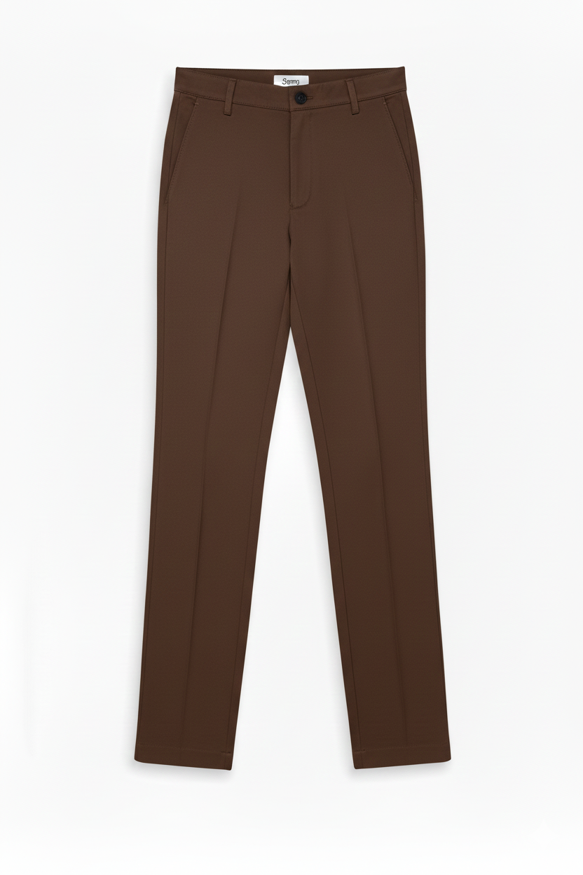 Bari | Men's Slim Fit Cotton Trousers