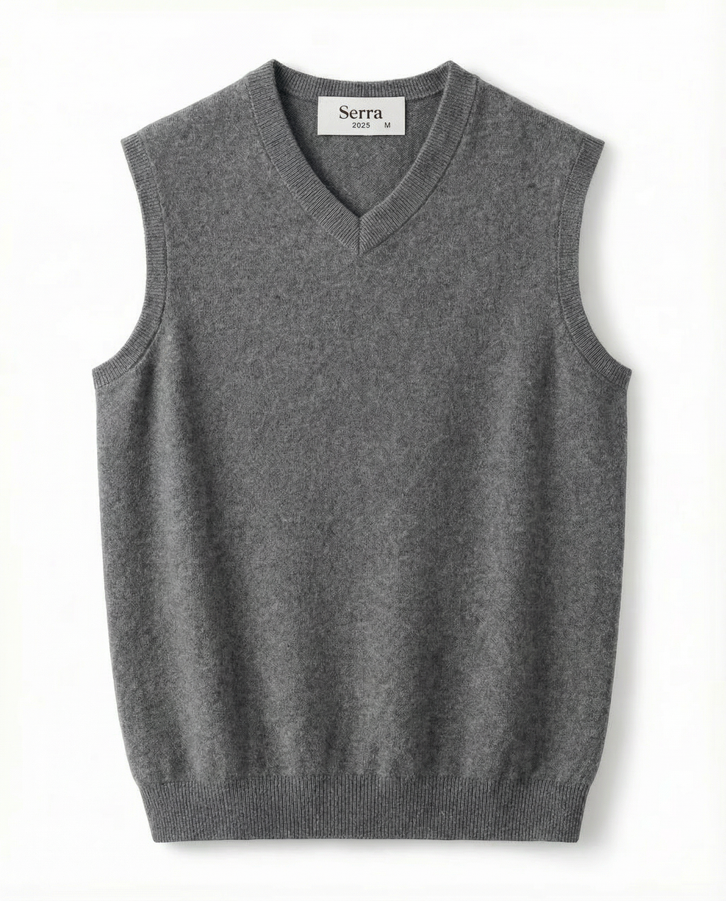 Torino | Men's Sleeveless V - Neck Vest 100% Cashmere