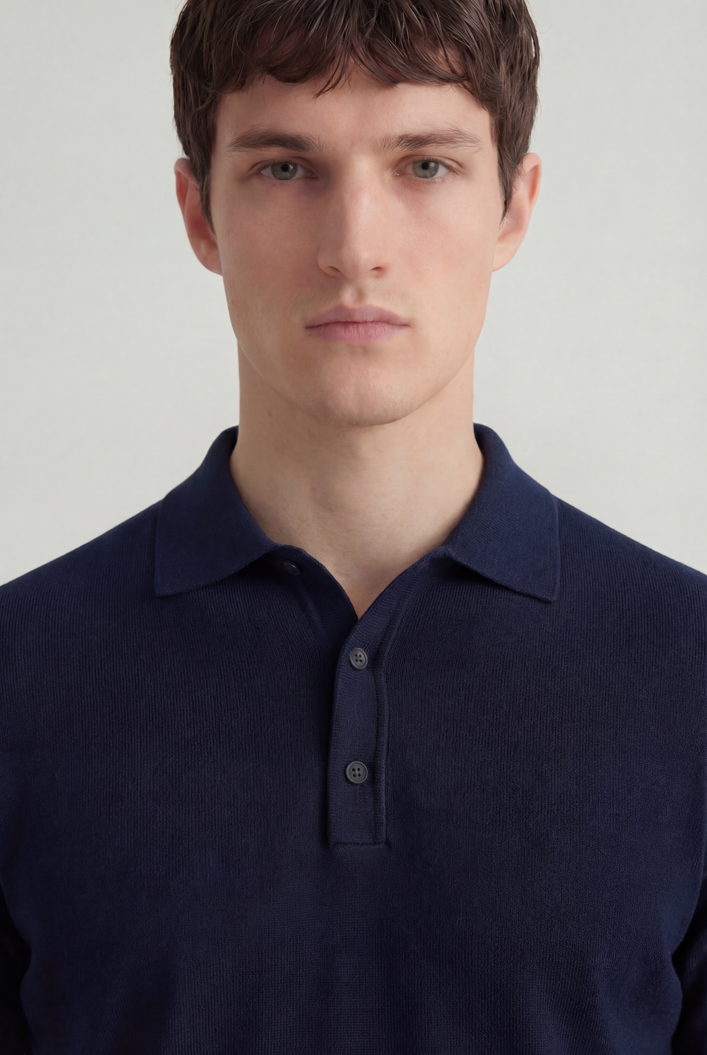 Serra 100% Merino Wool Lightweight Fine Short Sleeve Polo