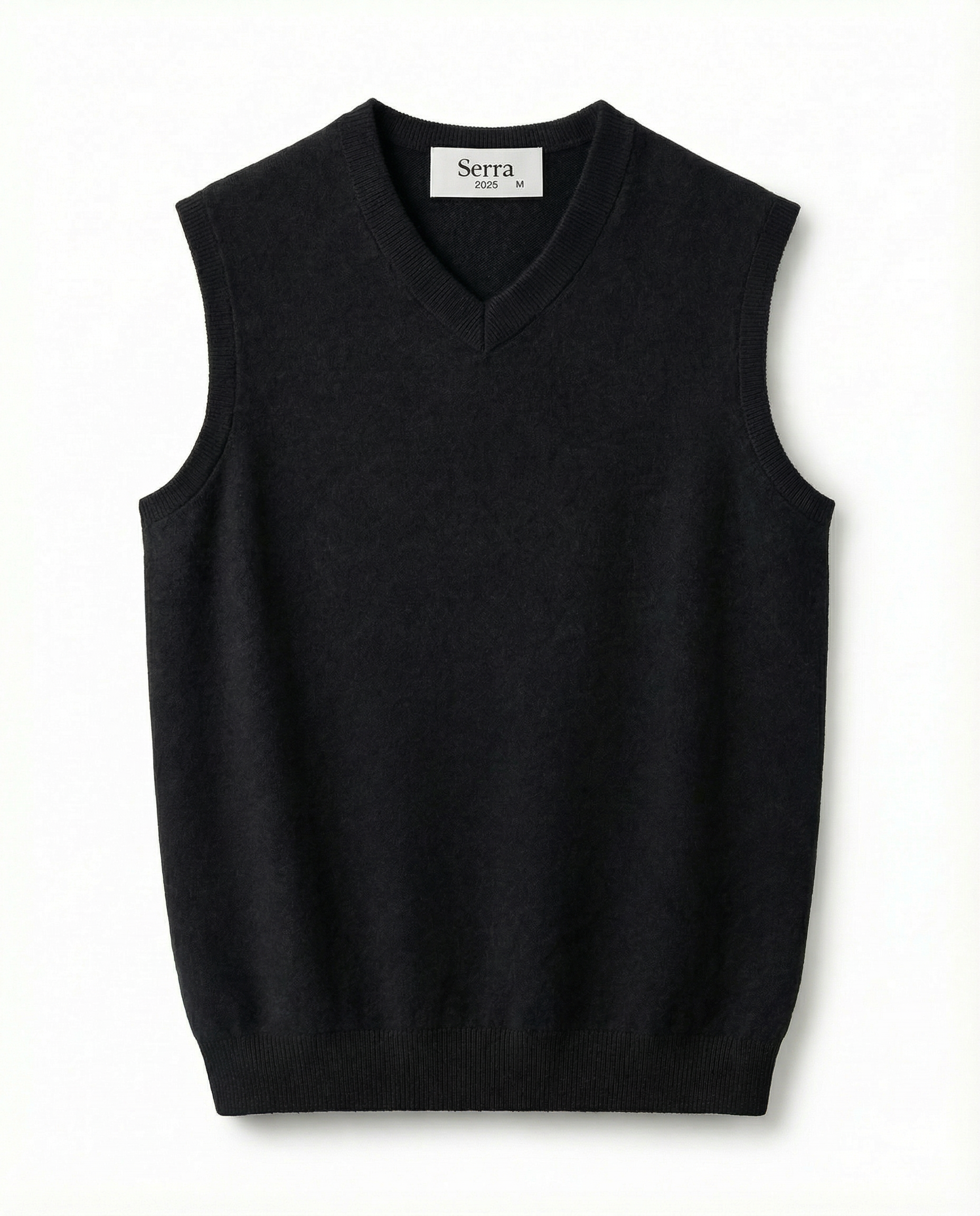 Torino | Men's Sleeveless V - Neck Vest 100% Cashmere