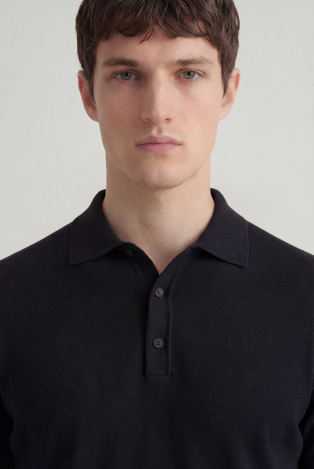Serra 100% Merino Wool Lightweight Fine Short Sleeve Polo