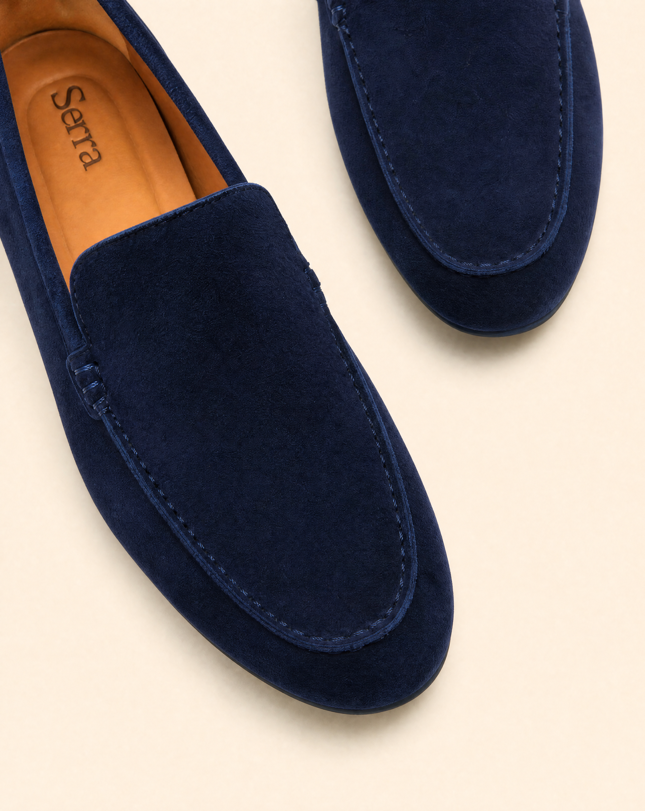 Serra Men's Suede Slip On Loafers