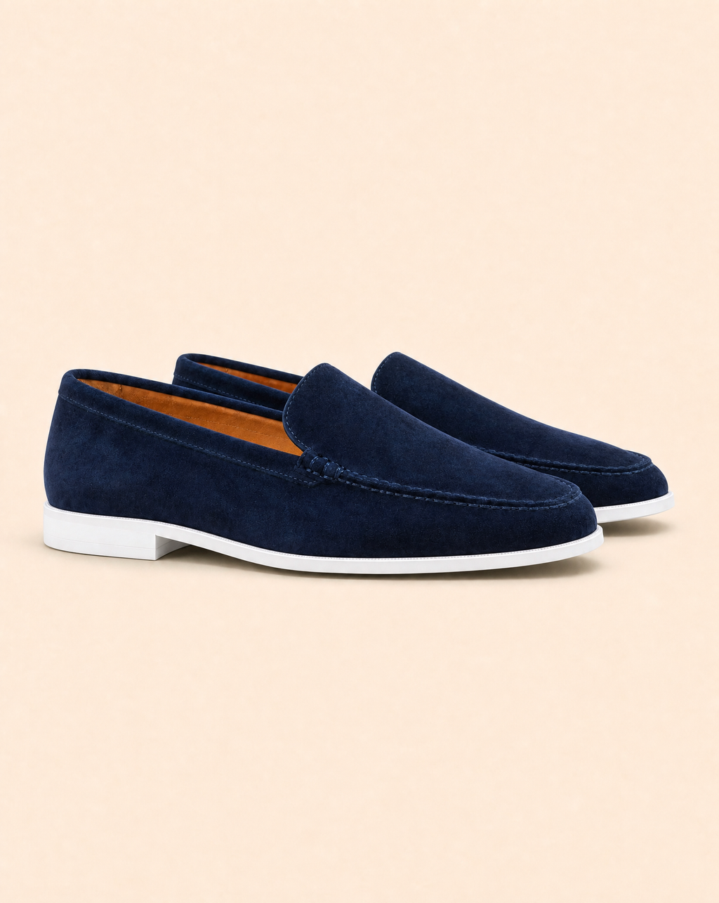 Serra Men's Suede Slip On Loafers