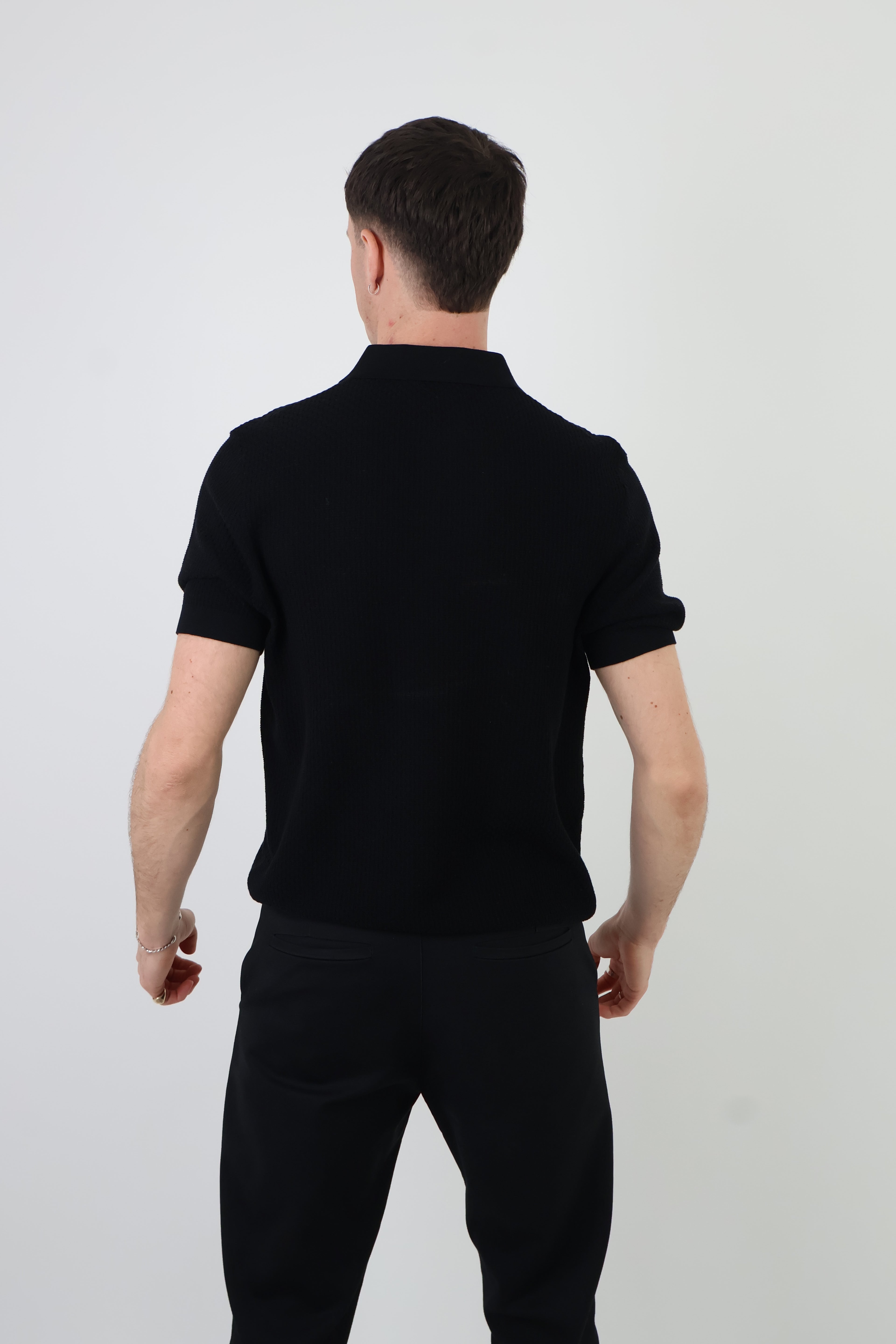 Cortona | Men’s Short Sleeve Lightweight Linen Polo
