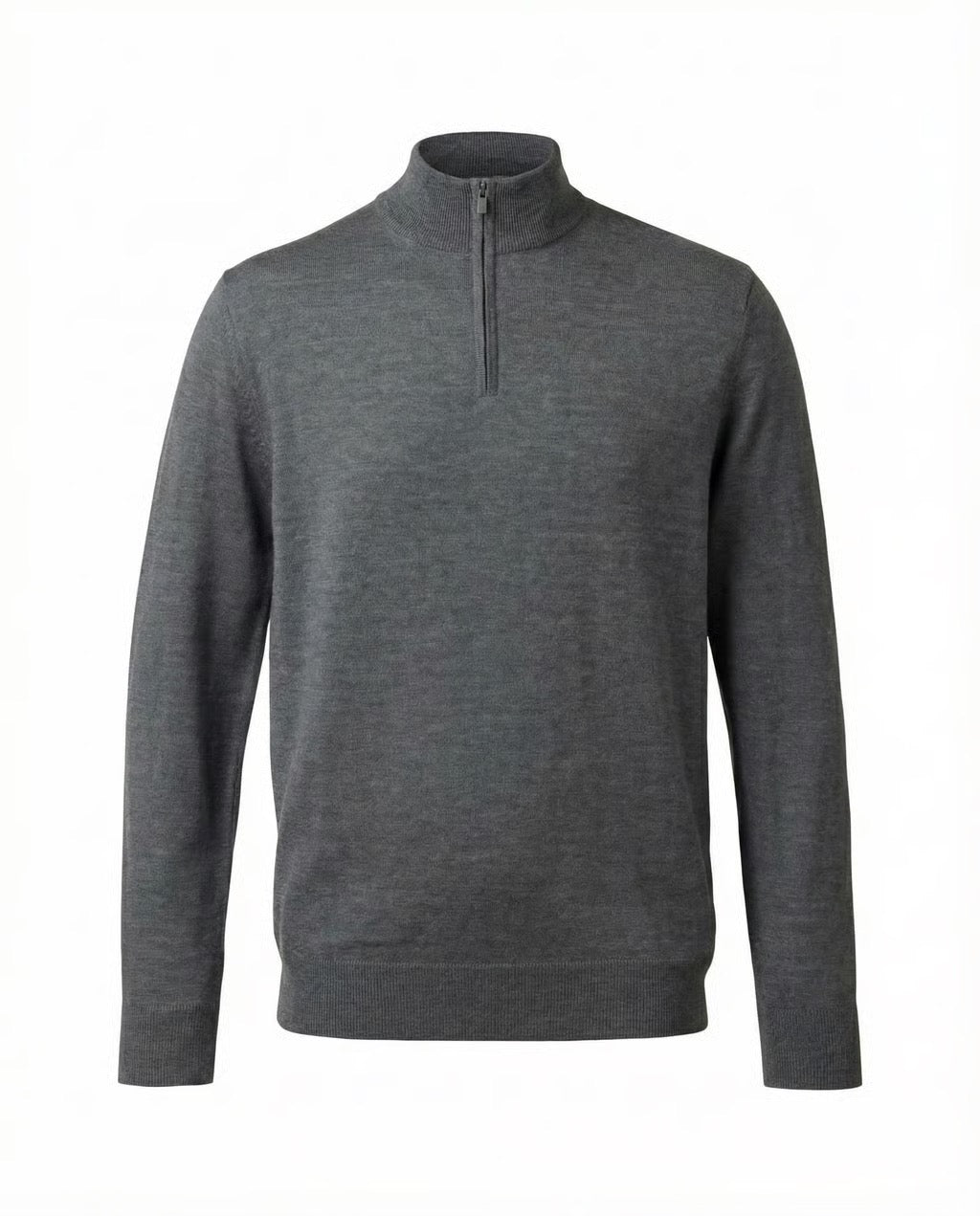 Verona | Men's Pure Merino Wool & Cashmere Spring Quarter Zip