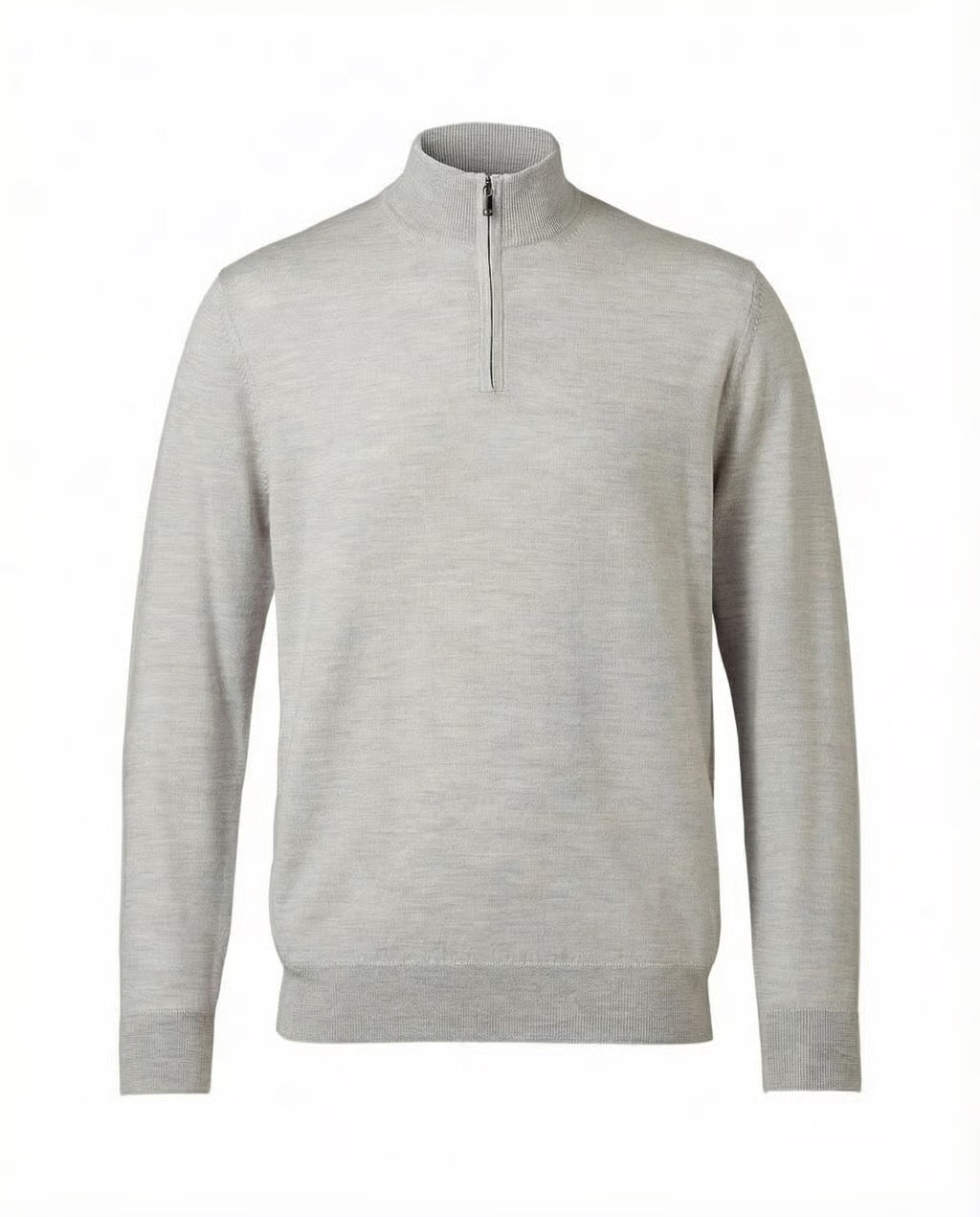 Verona | Men's Pure Merino Wool & Cashmere Spring Quarter Zip