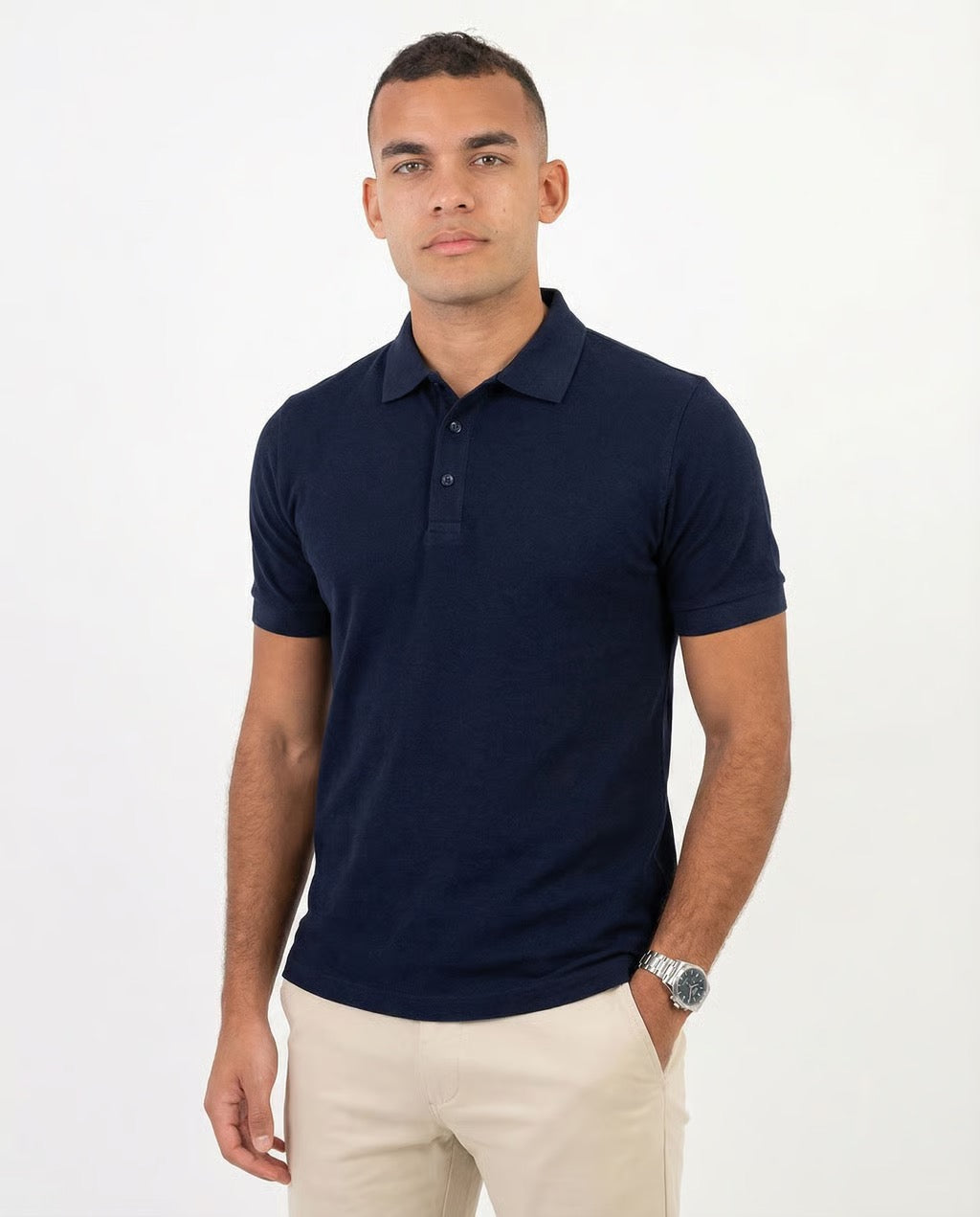 Caserta | Men's 100% Cashmere Short Sleeve Polo