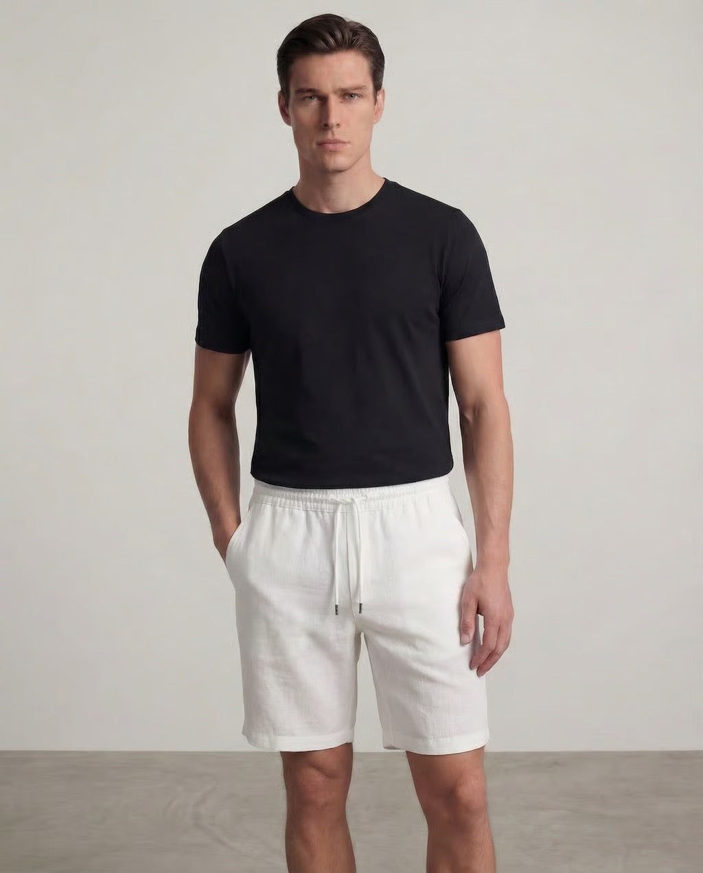 Serra Linen Summer Lightweight Shorts