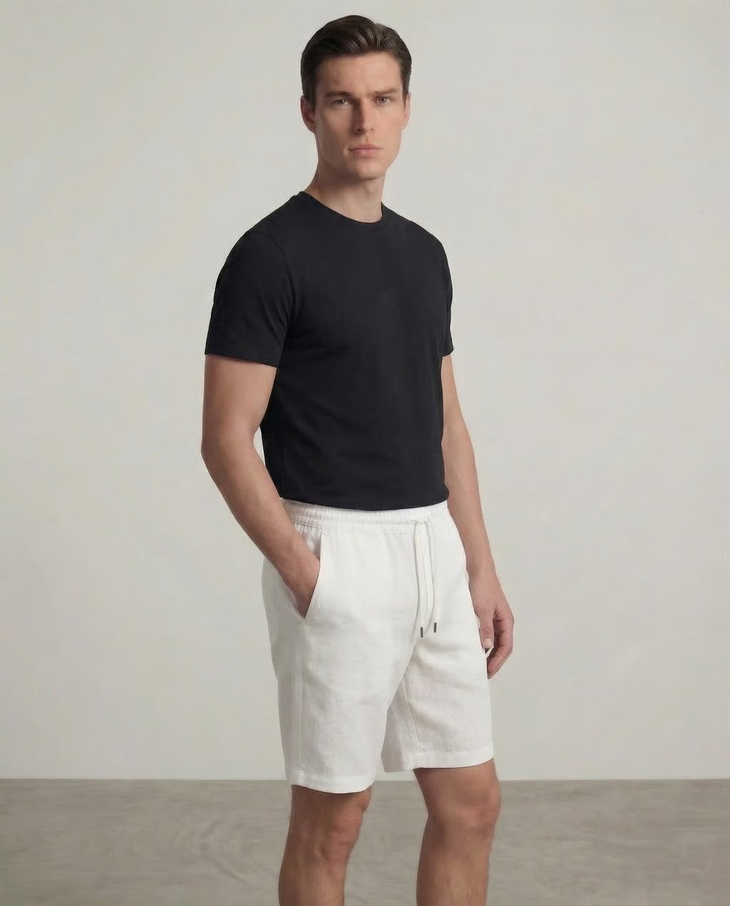 Serra Linen Summer Lightweight Shorts