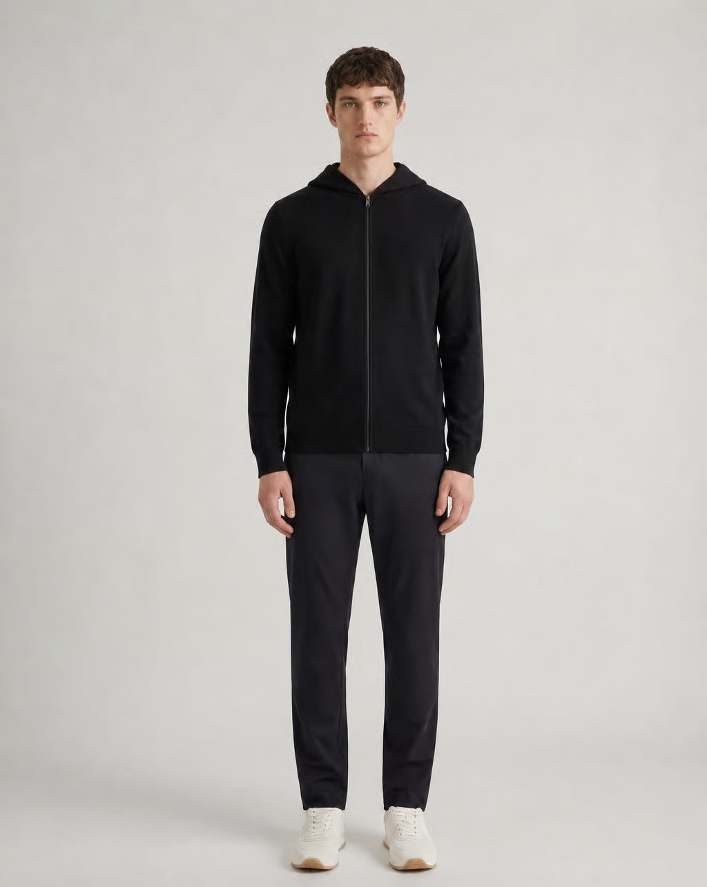 Serra Men's 100% Merino Wool Hoodie