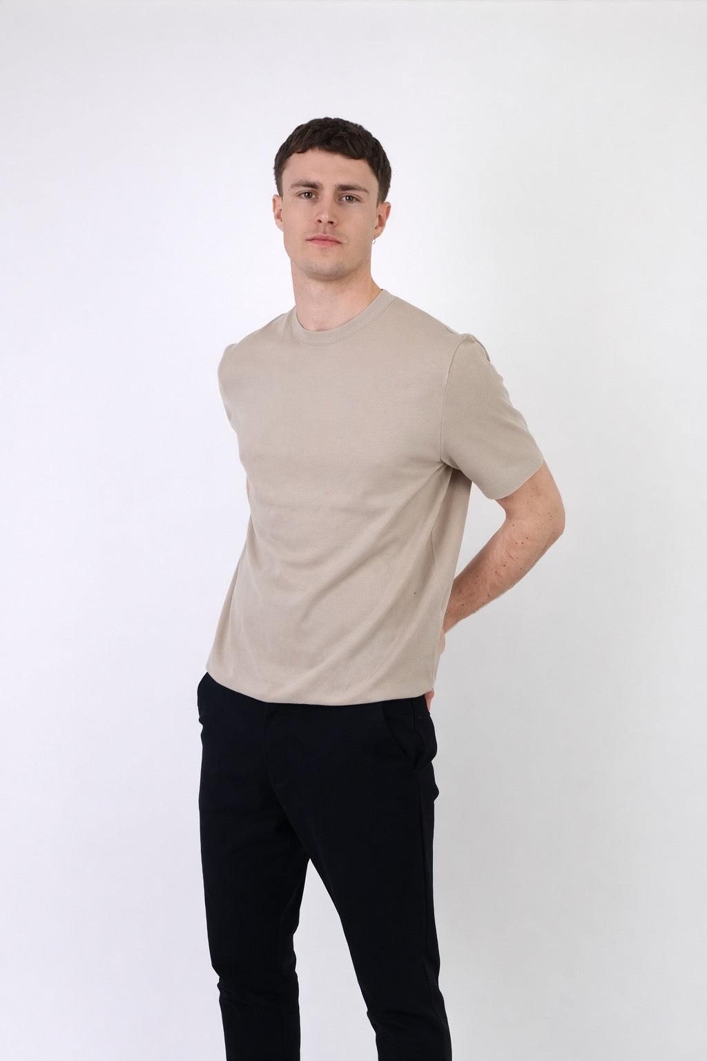 Siena | Men's Short Sleeve Linen Lightweight T-Shirt