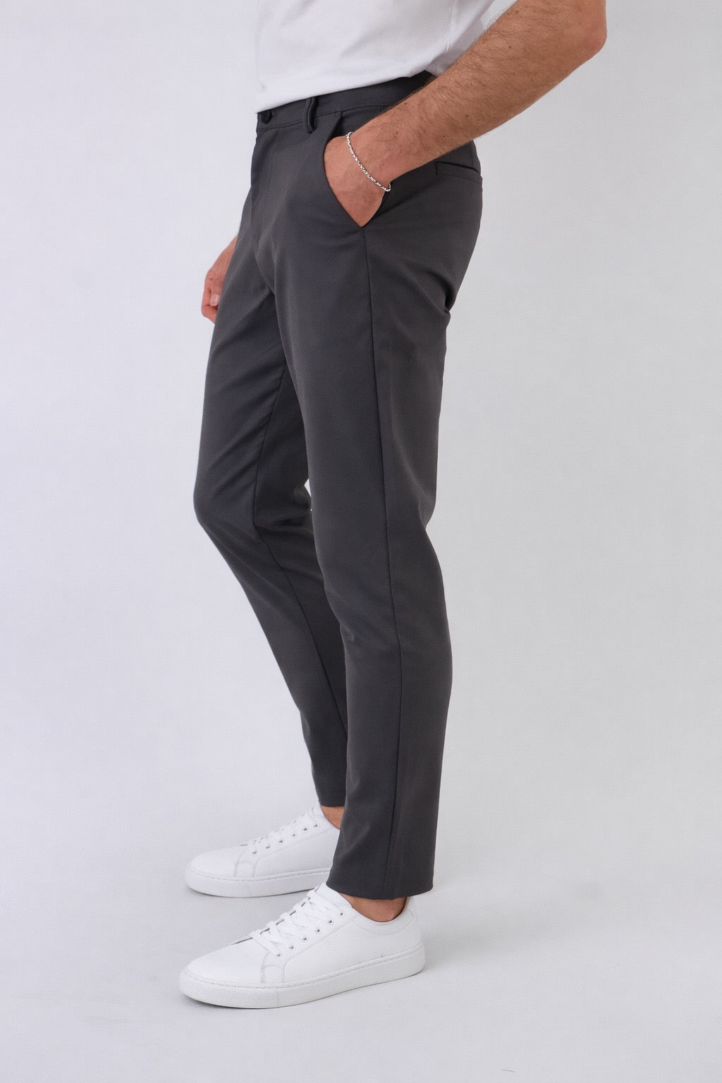 Bari | Men's Slim Fit Cotton Trousers