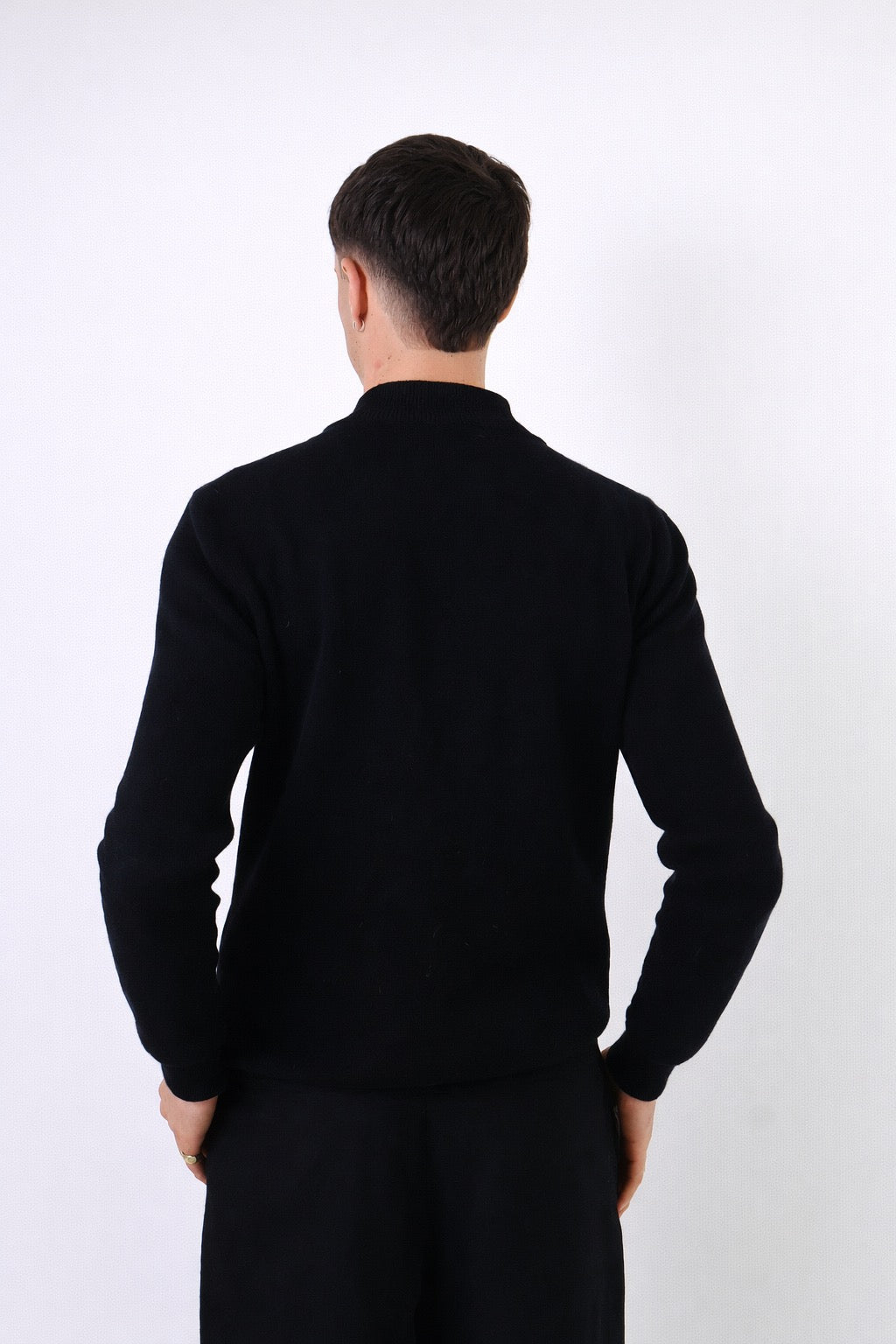 Napoli | Men's Cotton Long Sleeve Zip Cardigan