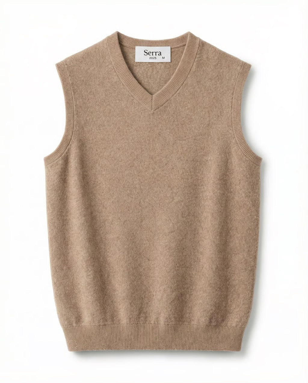 Torino | Men's Sleeveless V - Neck Vest 100% Cashmere