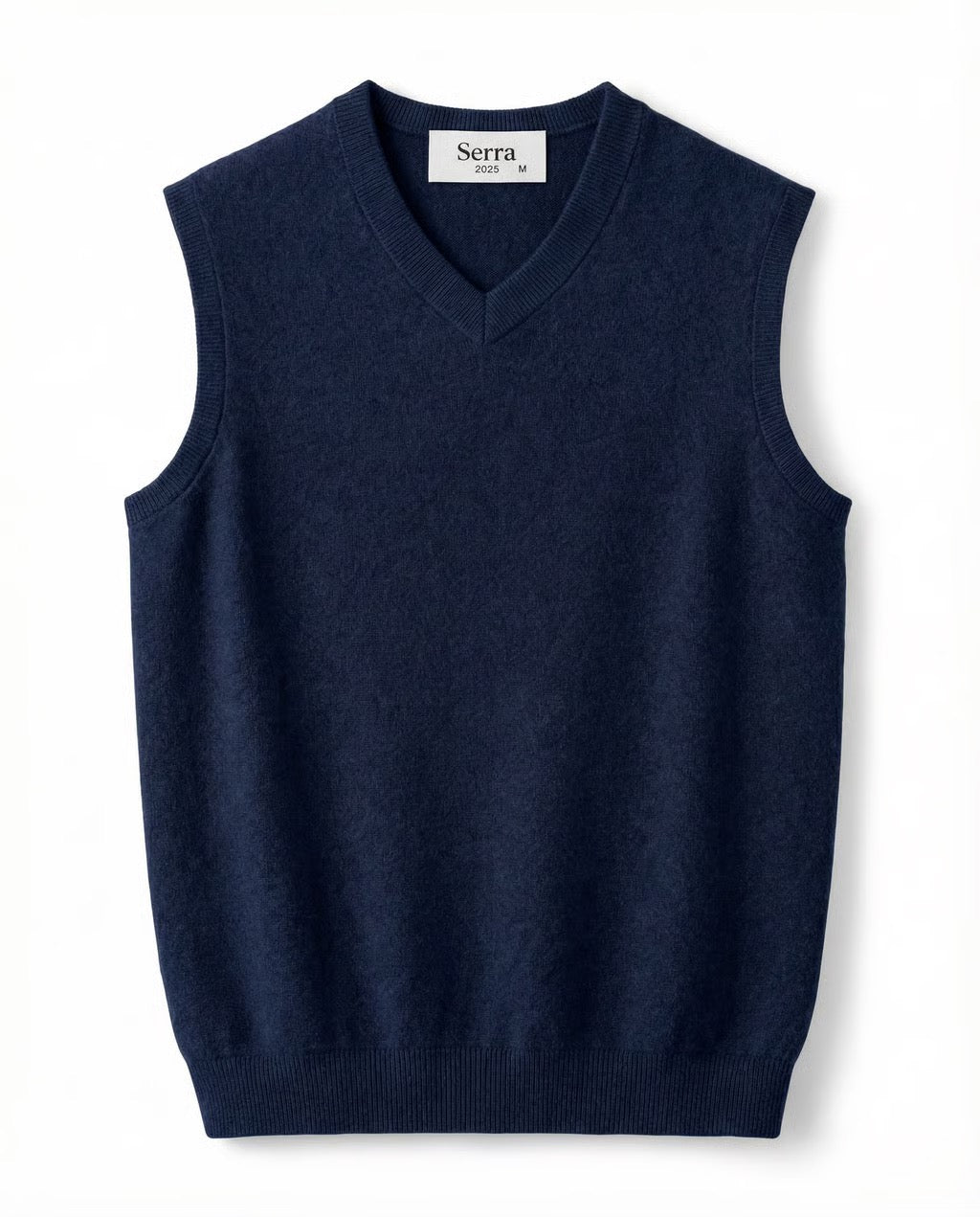 Torino | Men's Sleeveless V - Neck Vest 100% Cashmere