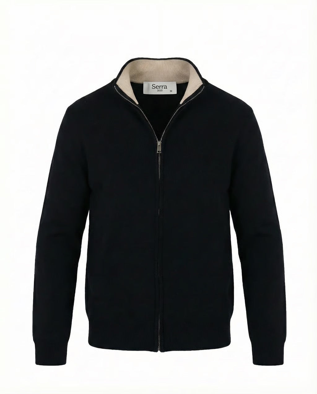 Napoli | Men's Cotton Long Sleeve Zip Cardigan