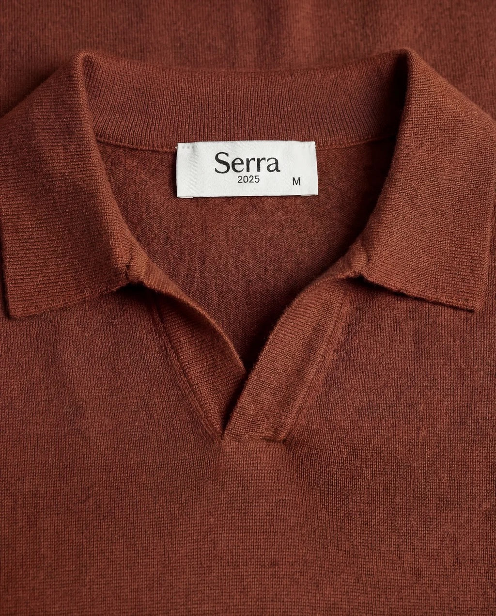 Capri | Men's 100% Merino Wool Long Sleeve Buttonless Polo