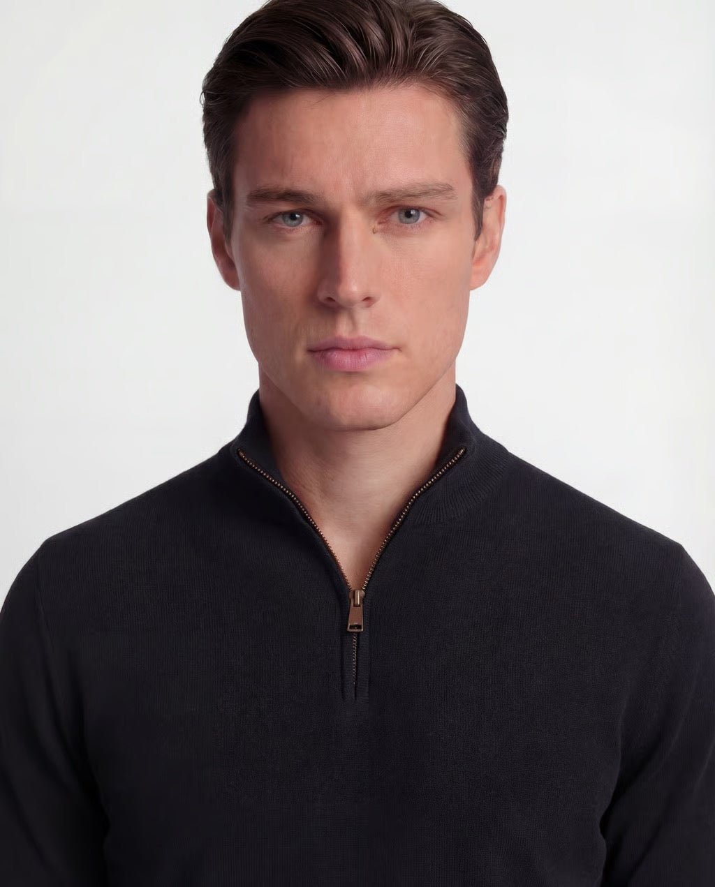 Milano | Men's Quarter Zip 100% Cashmere