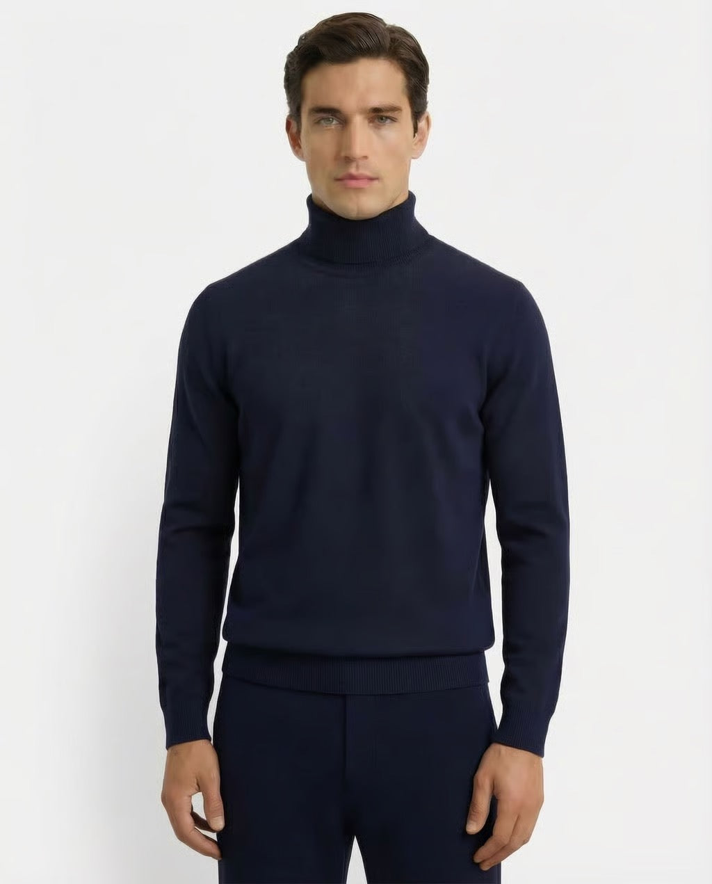 Sorrento | Men's 100% Cashmere Roll Neck
