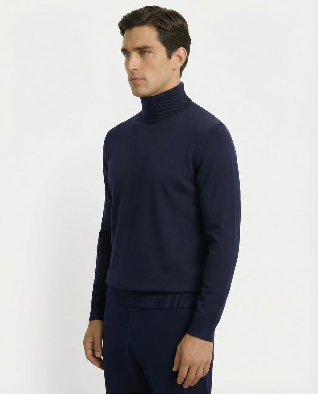 Sorrento | Men's 100% Cashmere Roll Neck