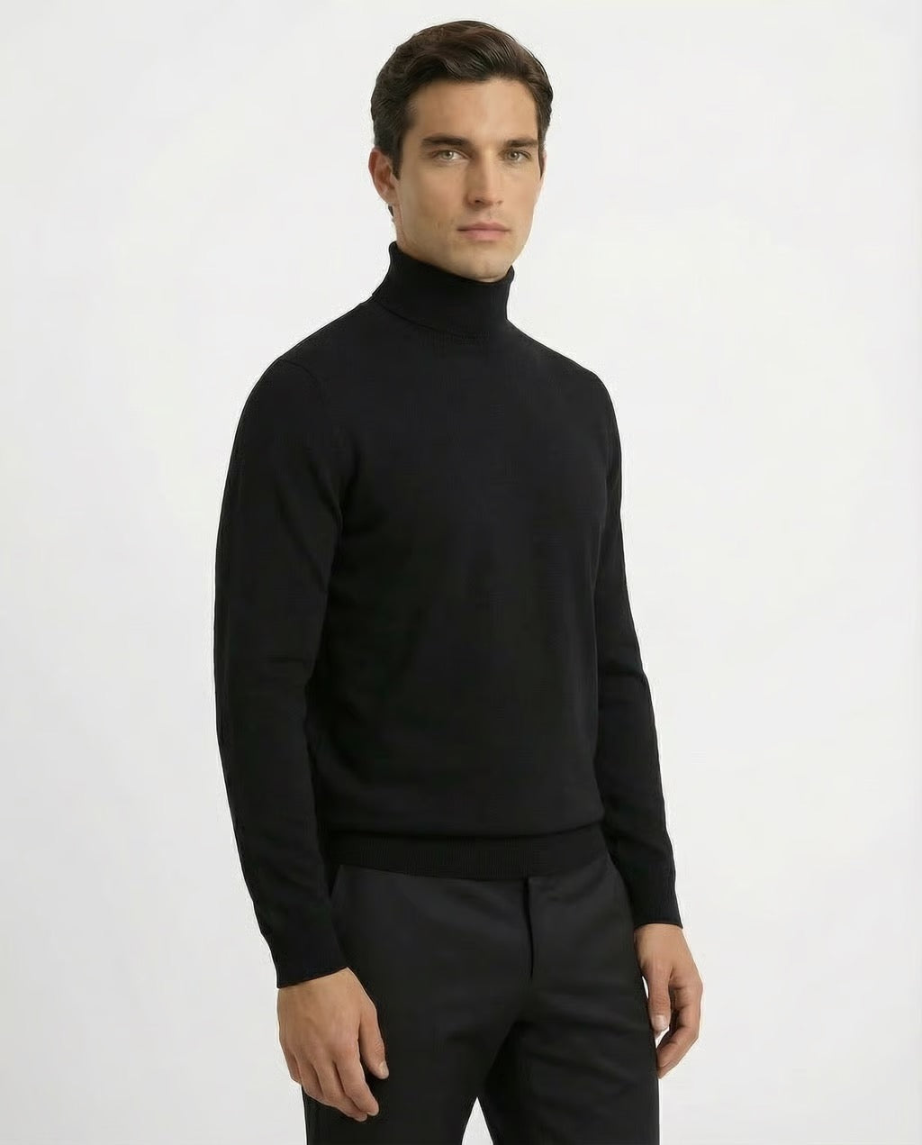Sorrento | Men's 100% Cashmere Roll Neck