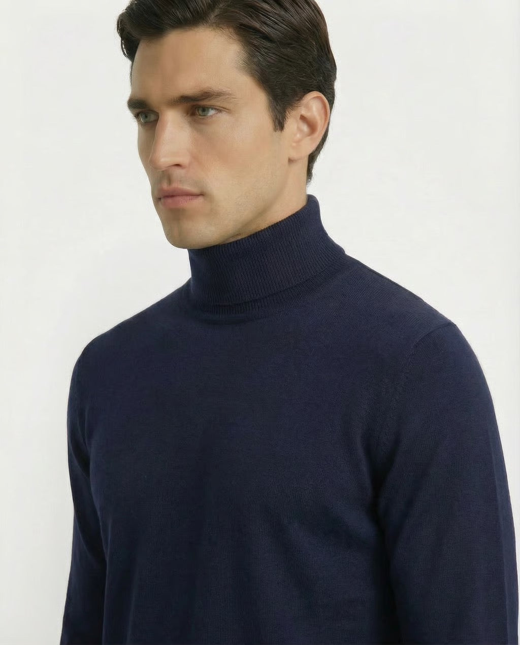 Sorrento | Men's 100% Cashmere Roll Neck