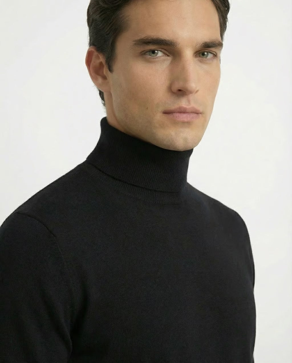 Sorrento | Men's 100% Cashmere Roll Neck