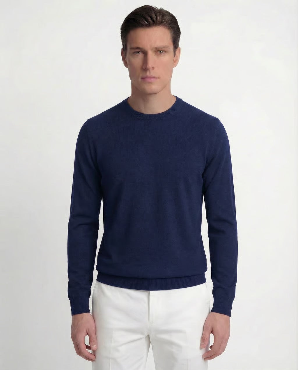 Lecce | 100% Merino Wool Long Sleeve Crew Neck