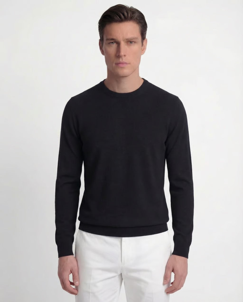 Lecce | 100% Merino Wool Long Sleeve Crew Neck