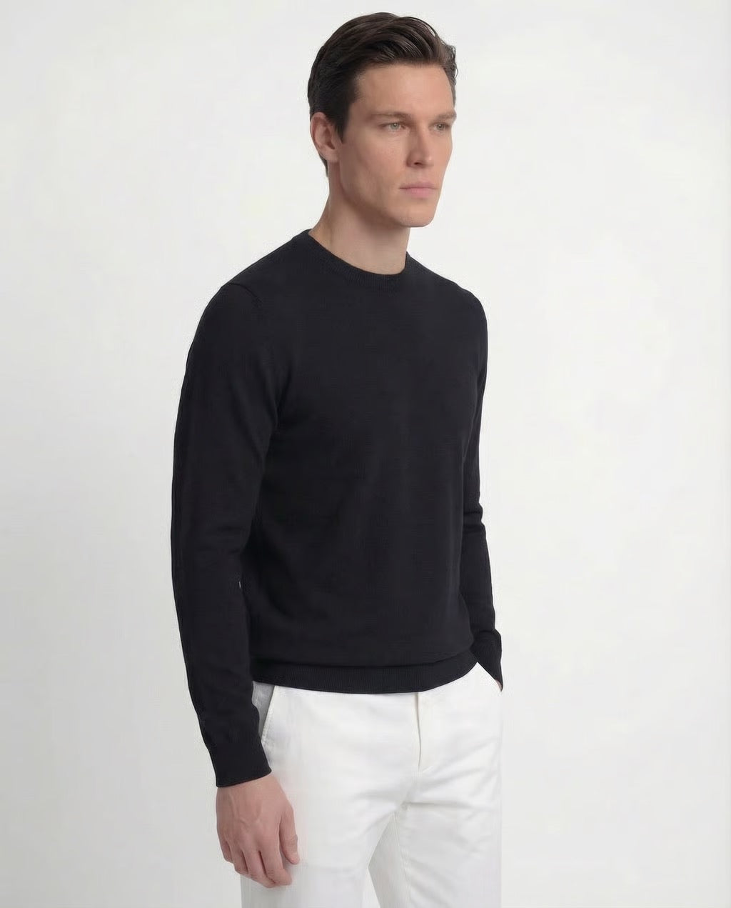 Lecce | 100% Merino Wool Long Sleeve Crew Neck