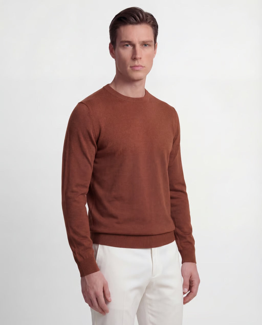 Lecce | 100% Merino Wool Long Sleeve Crew Neck