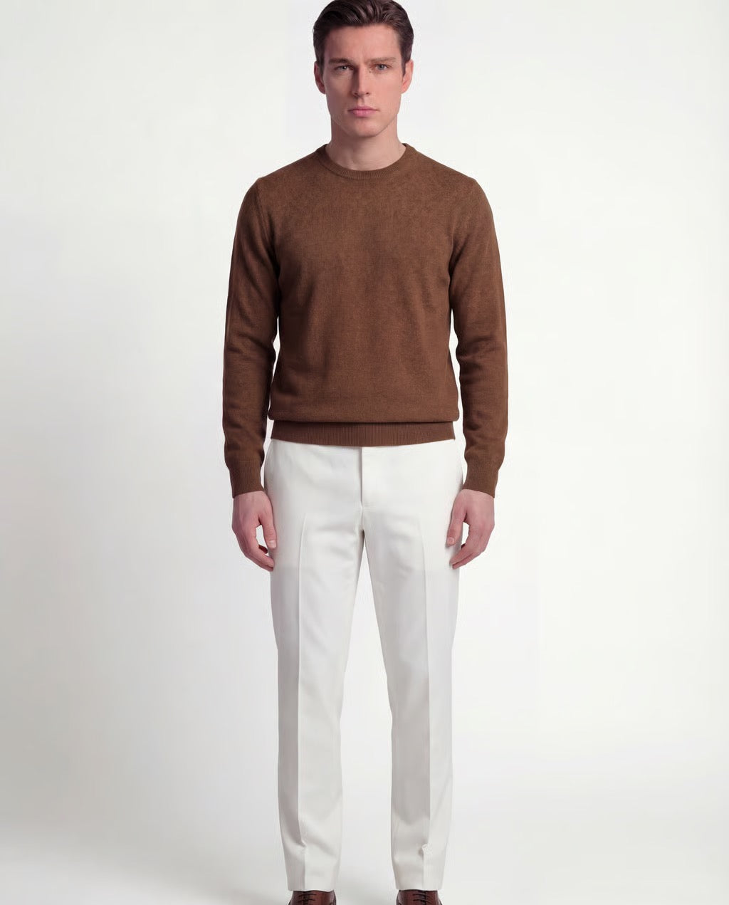 Lecce | 100% Merino Wool Long Sleeve Crew Neck