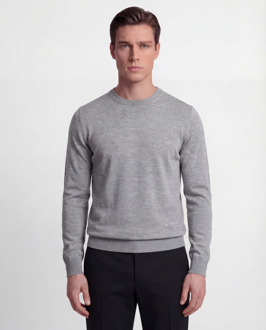 Lecce | 100% Merino Wool Long Sleeve Crew Neck