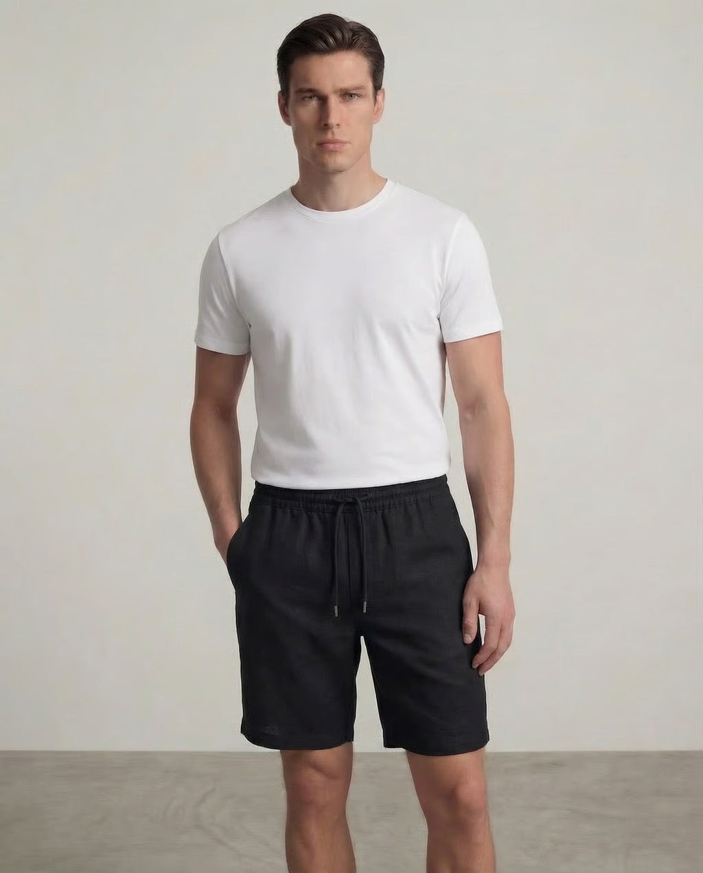 Serra Linen Summer Lightweight Shorts