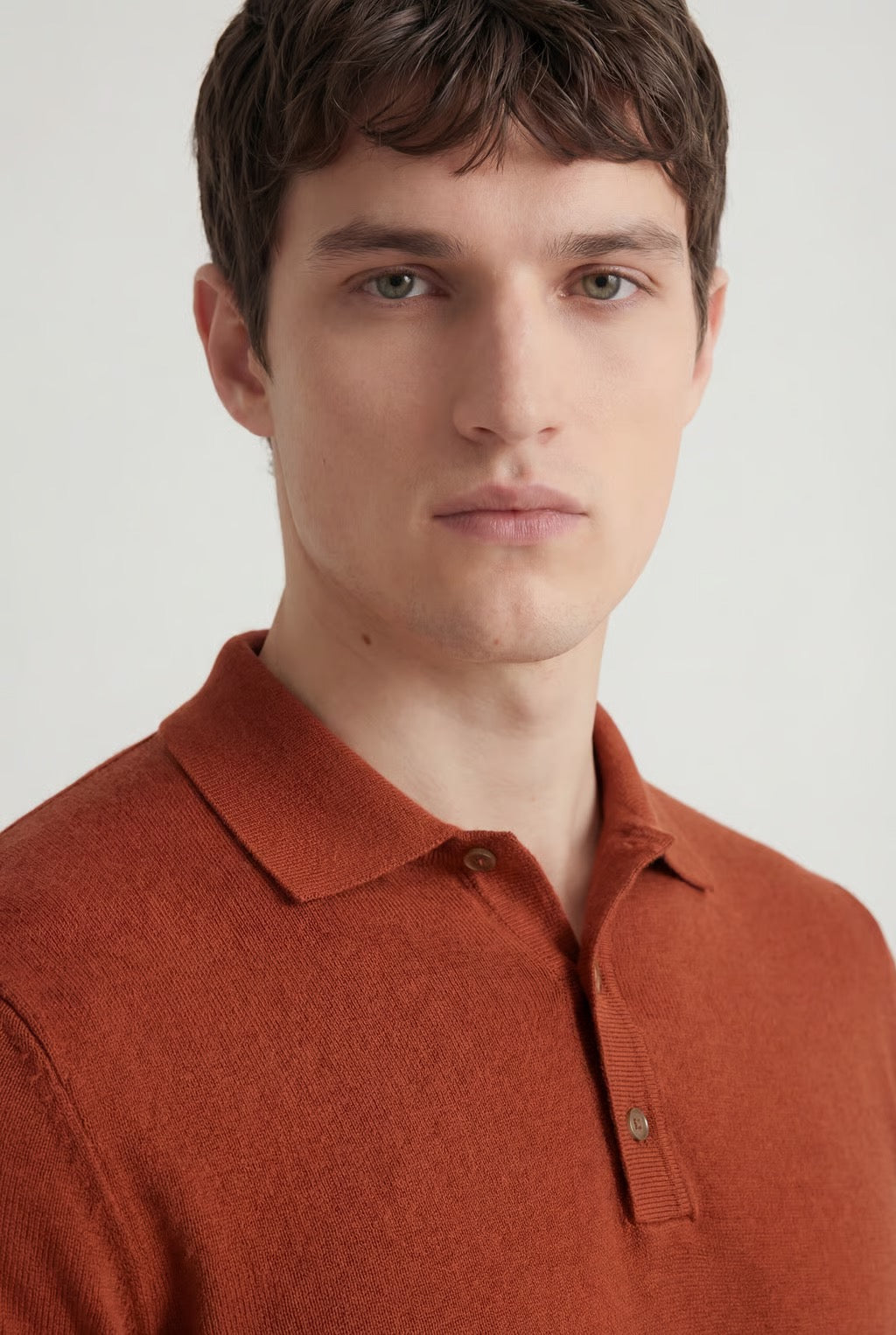 Serra 100% Merino Wool Lightweight Fine Short Sleeve Polo