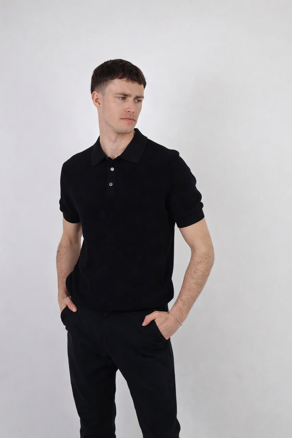 Cortona | Men’s Short Sleeve Lightweight Linen Polo