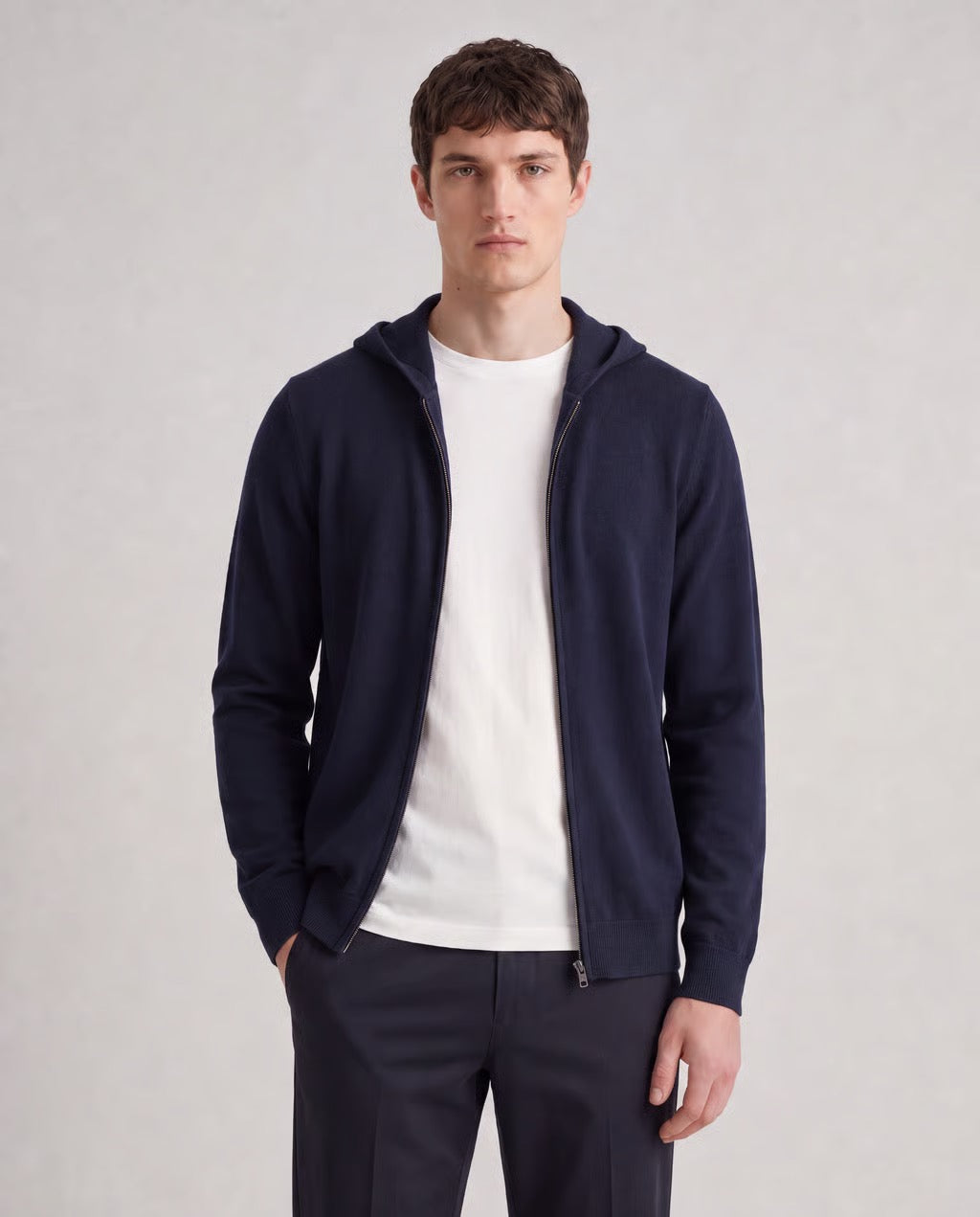 Serra Men's 100% Merino Wool Hoodie