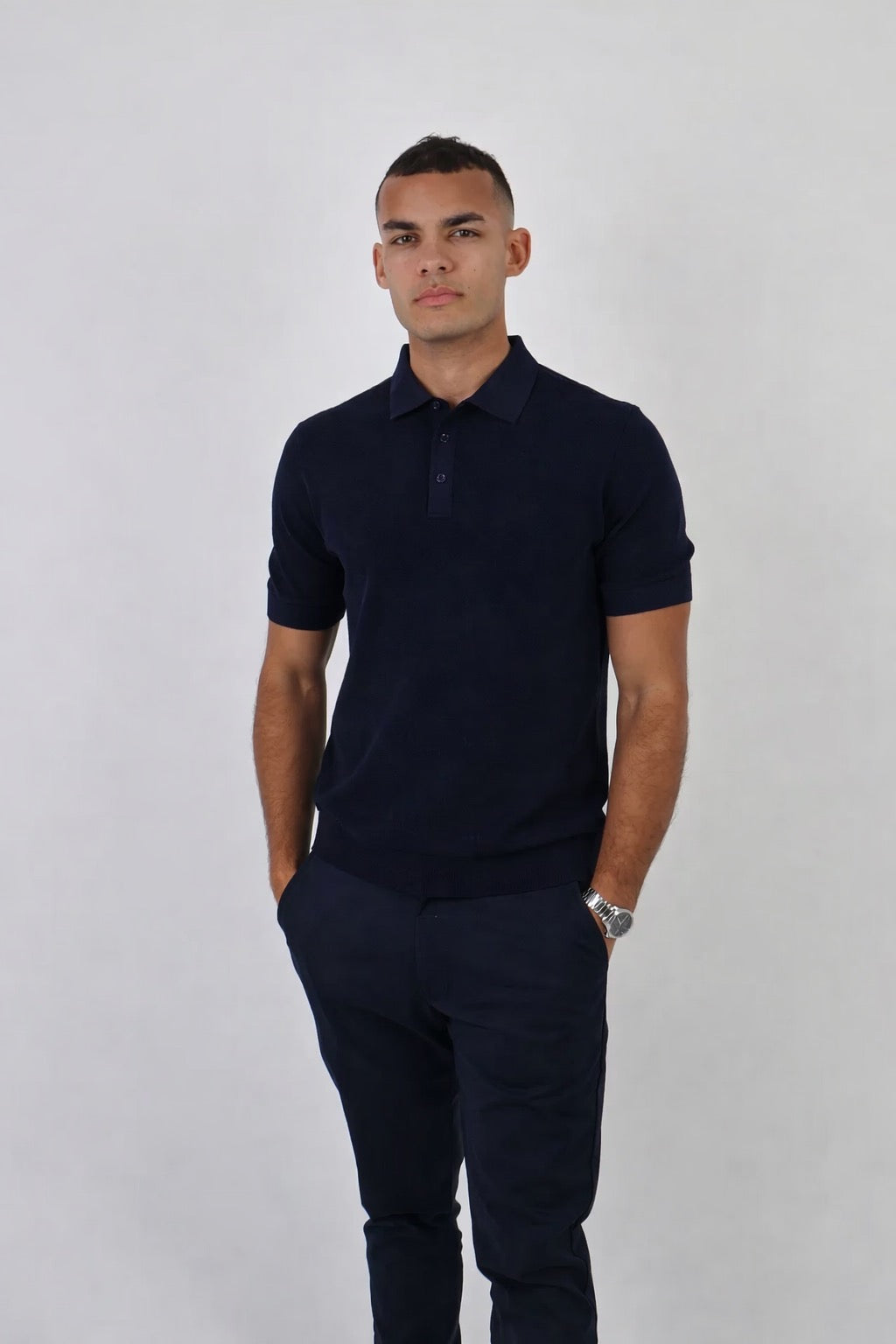 Cortona | Men’s Short Sleeve Lightweight Linen Polo