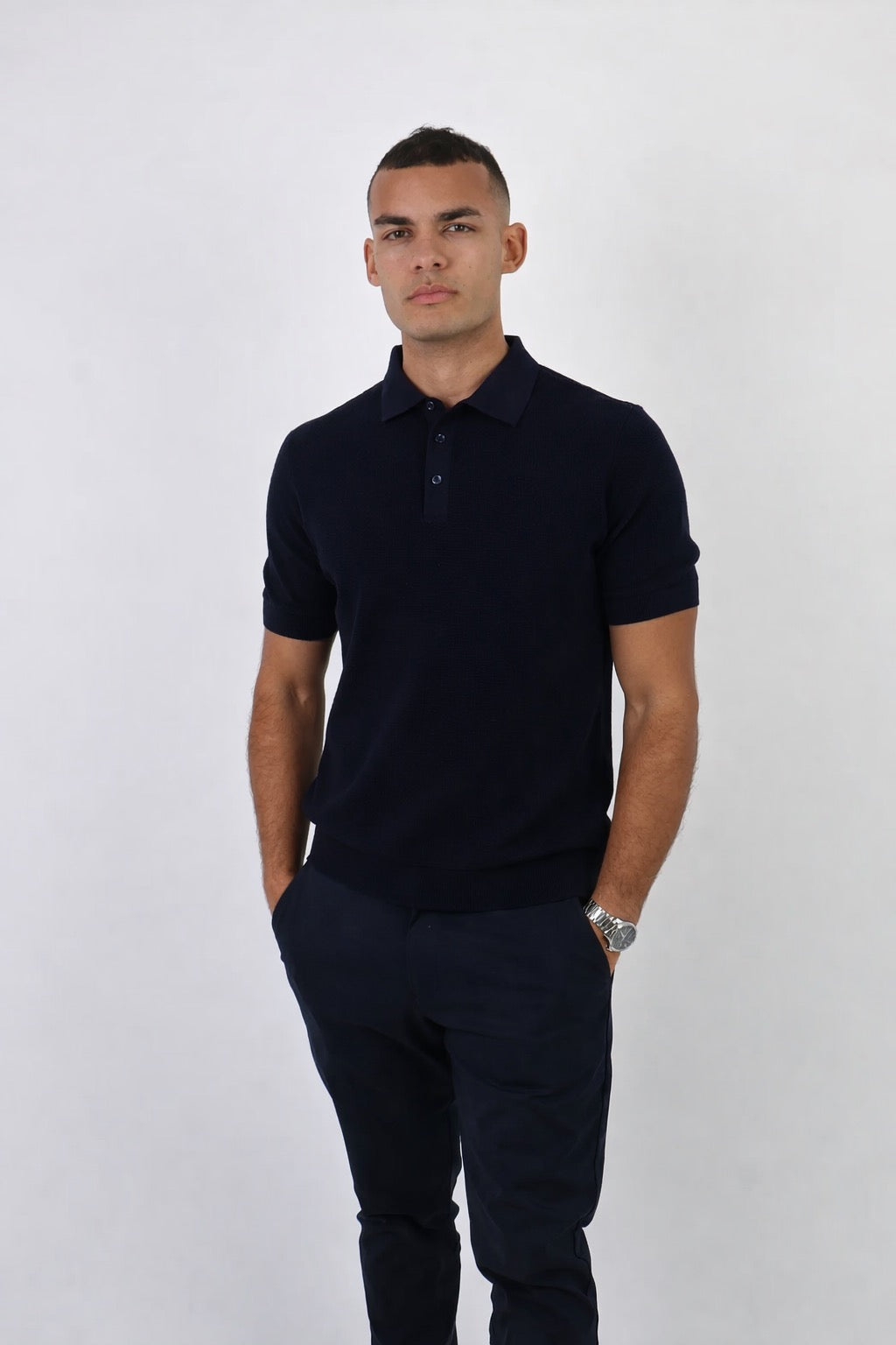 Cortona | Men’s Short Sleeve Lightweight Linen Polo